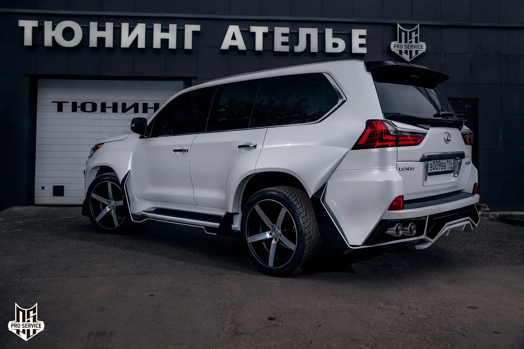 Lexus LX570 Verge — рестайлинг и тюнинг, фото 1